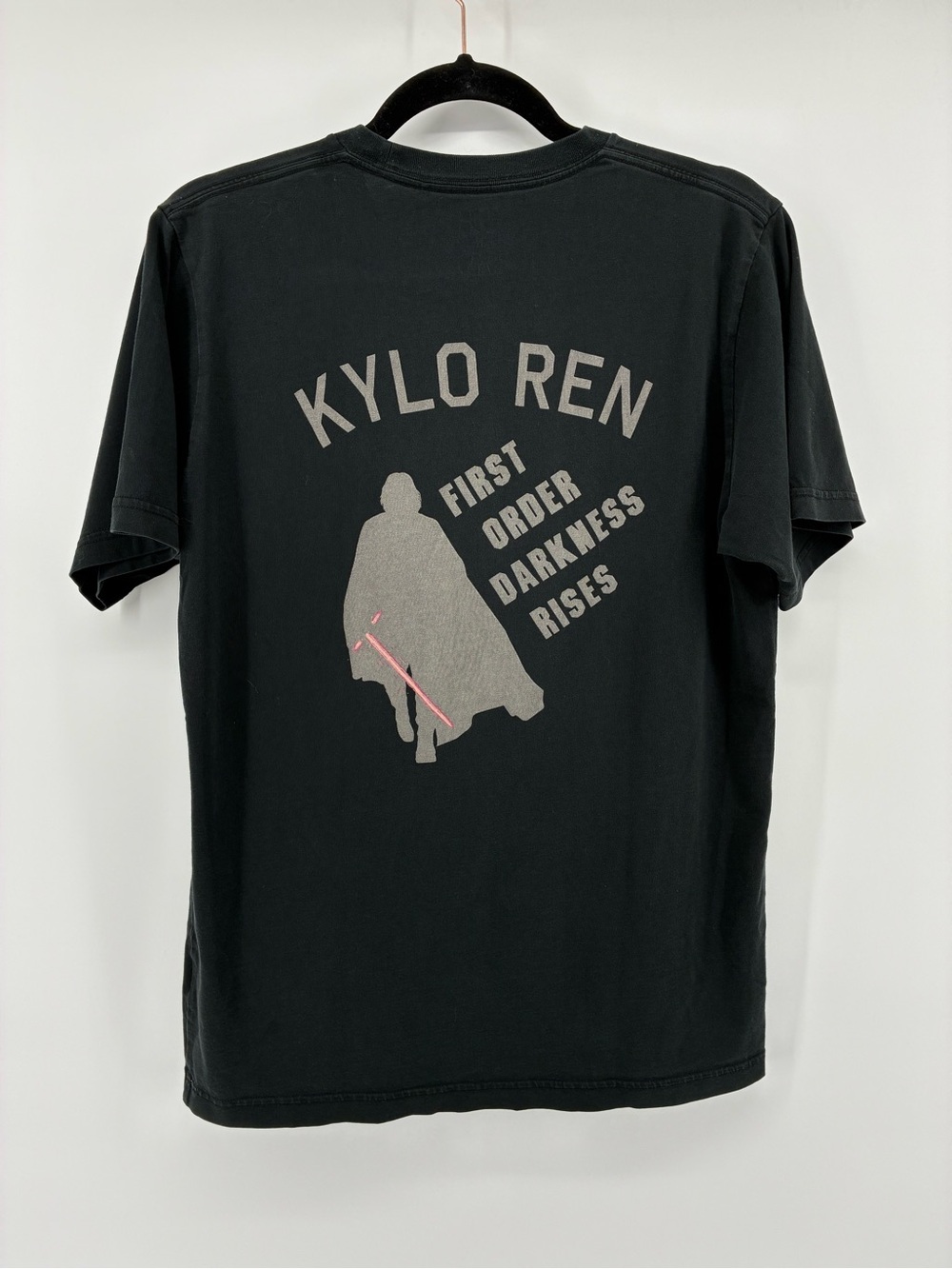 Kylo Ren Crush the Resistance Uniqlo Graphic Tee - Black Men’s Shirt